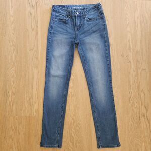 Calvin Klein Ultimate Skinny Jeans Womens Sz 28x29 Dark Wash